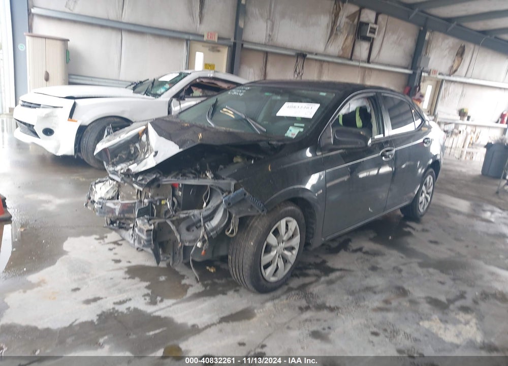 2016 TOYOTA COROLLA LE VIN: 5YFBURHE1GP442657