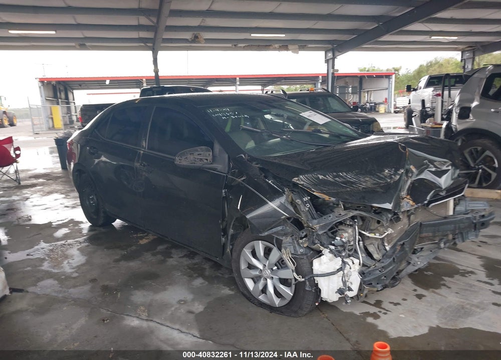 2016 TOYOTA COROLLA LE VIN: 5YFBURHE1GP442657