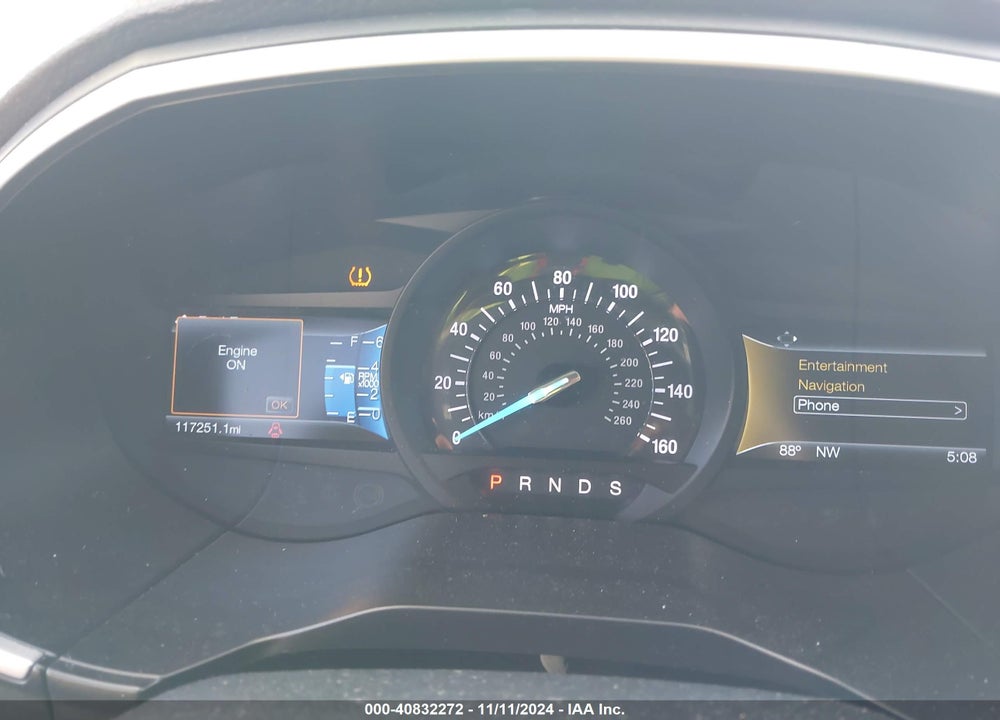 2015 FORD EDGE SEL VIN: 2FMTK3J89FBB38300