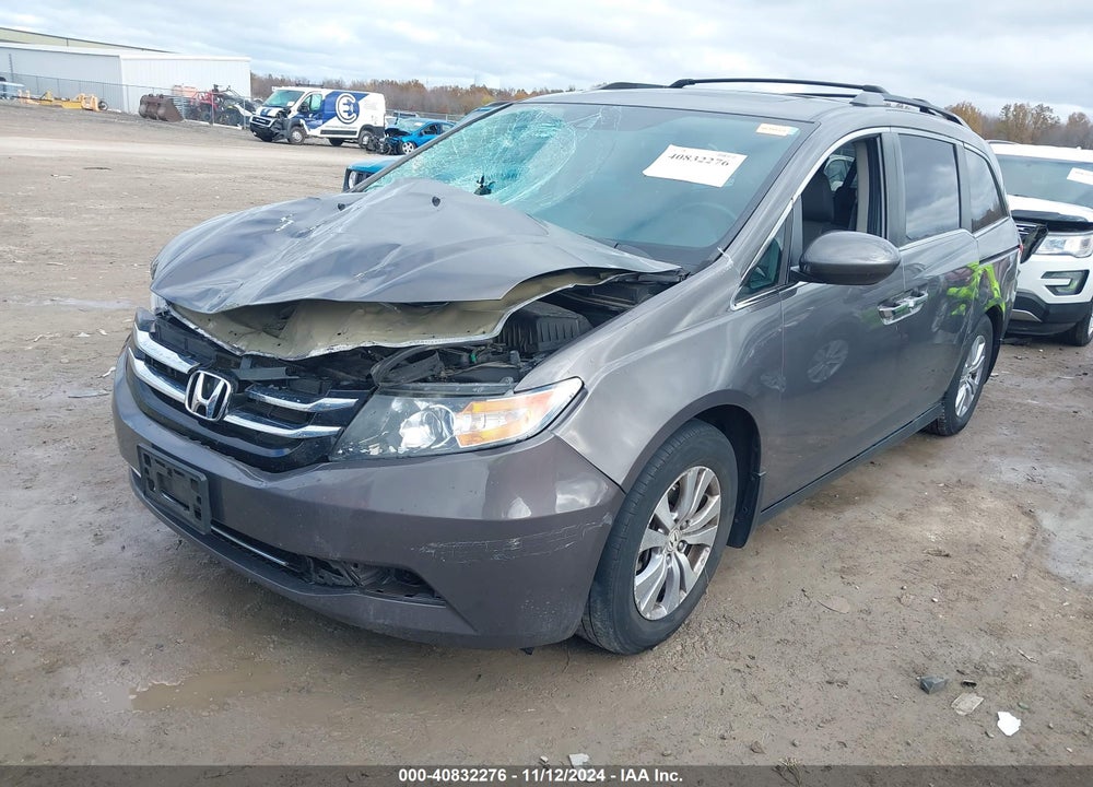 2015 HONDA ODYSSEY EX-L VIN: 5FNRL5H60FB102624