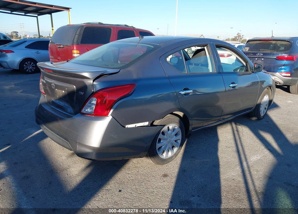 2019 NISSAN VERSA 1.6 SV VIN: 3N1CN7AP3KL814879