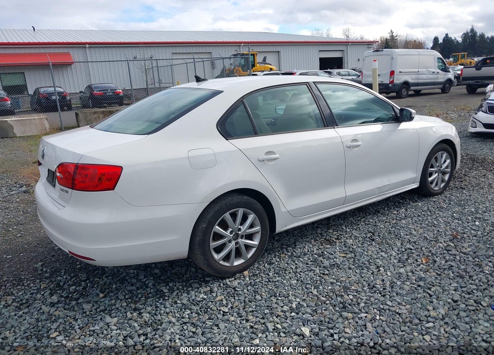 2012 VOLKSWAGEN JETTA 2.5L SE VIN: 3VWDP7AJ9CM396800