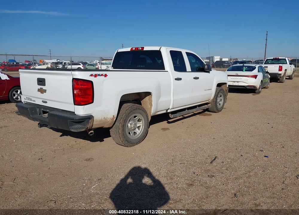 2017 CHEVROLET SILVERADO 1500 WT VIN: 1GCVKNEC4HZ111951