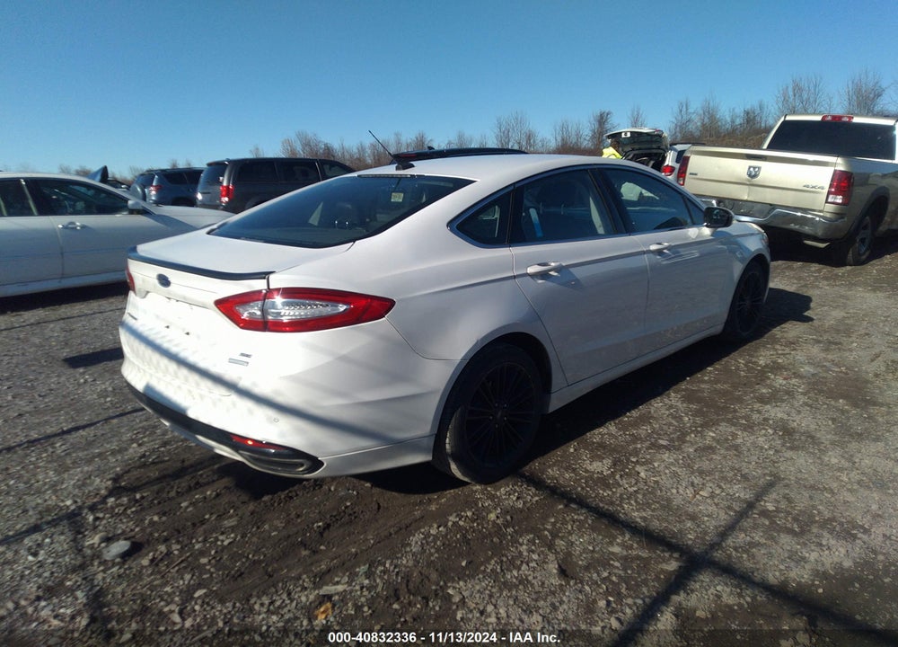 2016 FORD FUSION SE VIN: 3FA6P0H99GR309829
