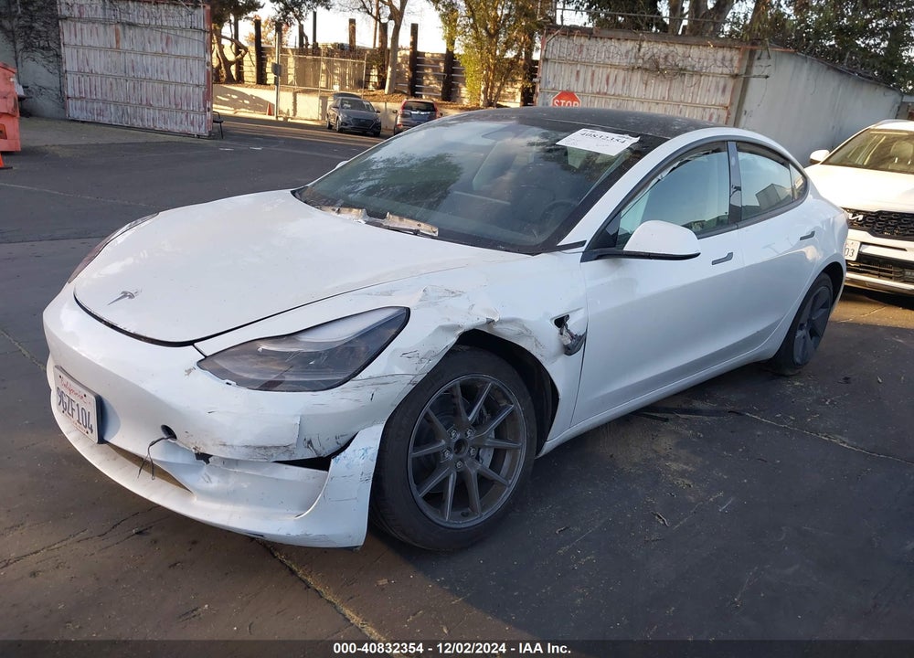 2023 TESLA MODEL 3 REAR-WHEEL DRIVE VIN: 5YJ3E1EA5PF572425