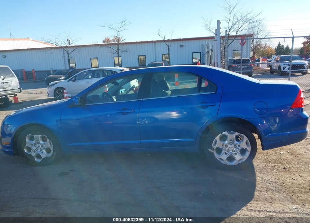 2011 FORD FUSION SE VIN: 3FAHP0HA7BR106126