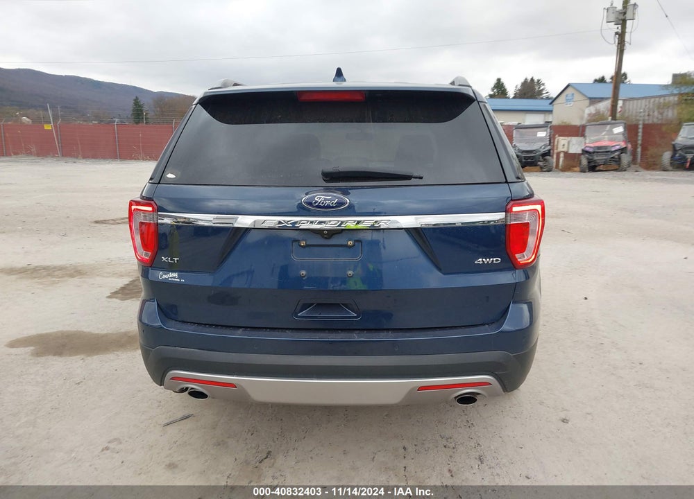 2016 FORD EXPLORER XLT VIN: 1FM5K8D87GGC80821
