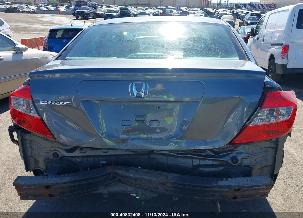 2012 HONDA CIVIC LX VIN: 19XFB2F5XCE003535
