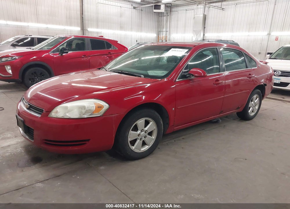 2007 CHEVROLET IMPALA LT VIN: 2G1WT58N279322579