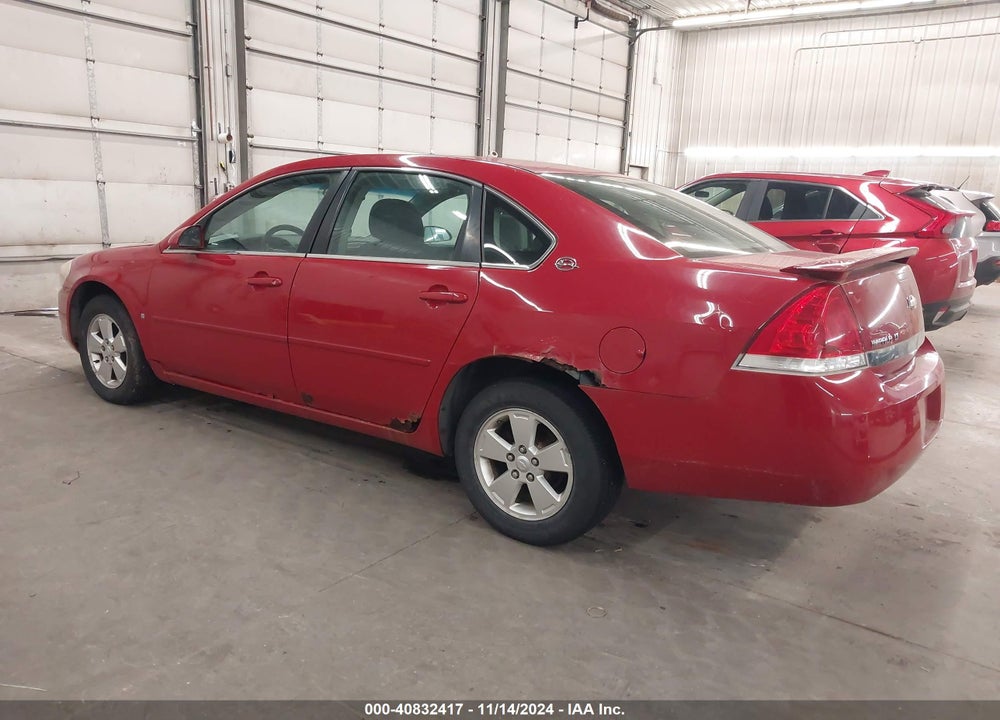 2007 CHEVROLET IMPALA LT VIN: 2G1WT58N279322579