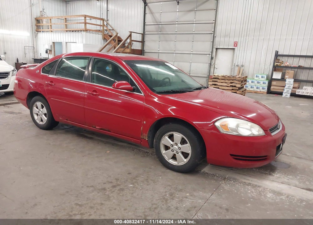 2007 CHEVROLET IMPALA LT VIN: 2G1WT58N279322579