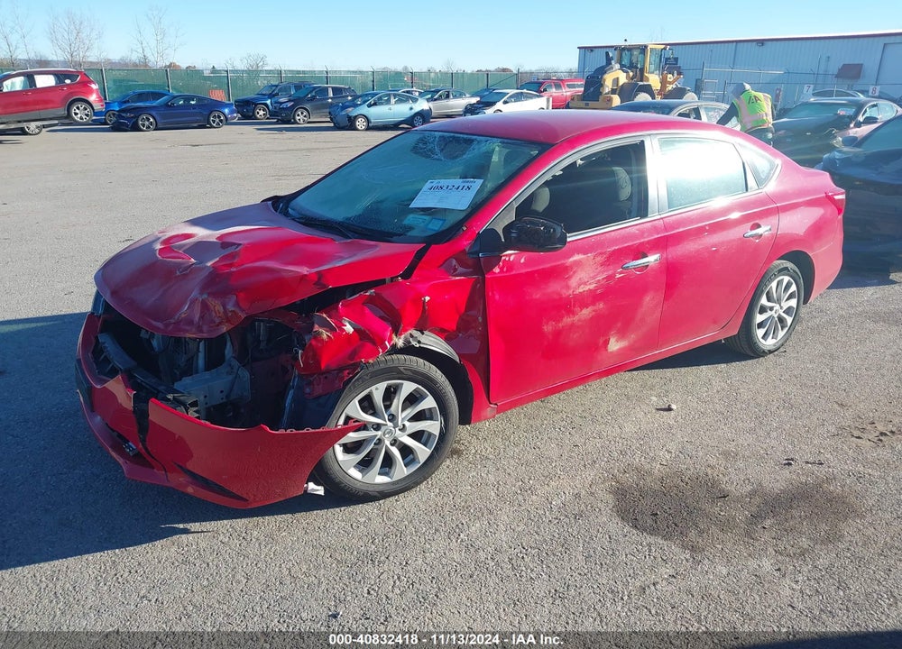 2019 NISSAN SENTRA SV VIN: 3N1AB7AP8KY247491