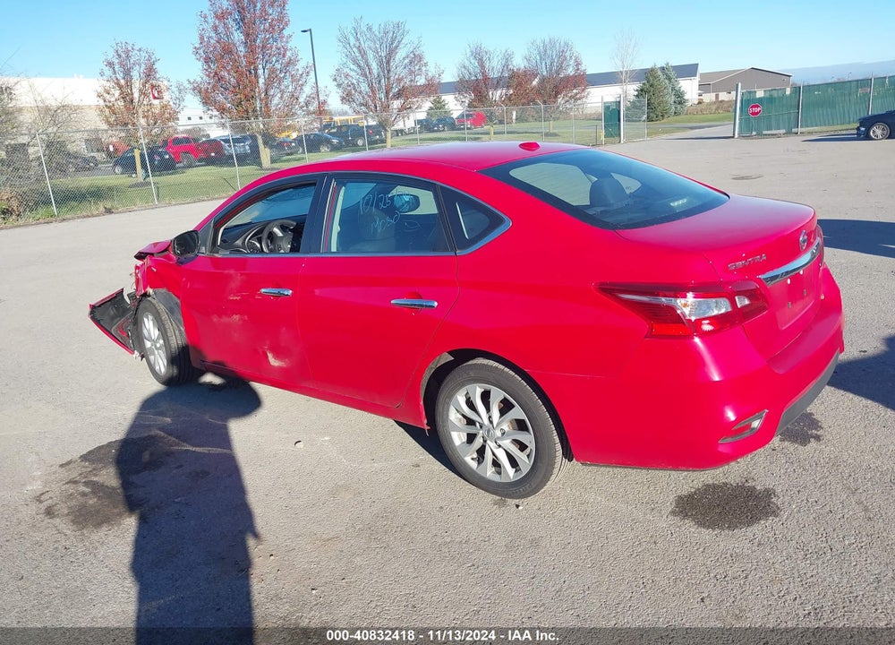 2019 NISSAN SENTRA SV VIN: 3N1AB7AP8KY247491