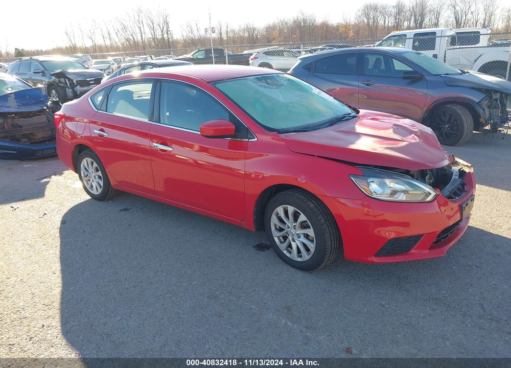 2019 NISSAN SENTRA SV VIN: 3N1AB7AP8KY247491