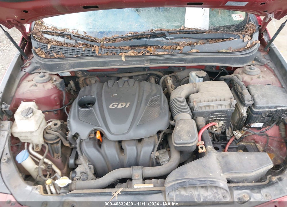 2011 HYUNDAI SONATA GLS VIN: 5NPEB4AC5BH045487