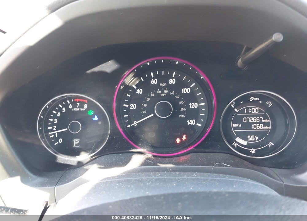 2016 HONDA HR-V EX VIN: 3CZRU6H55GM717199
