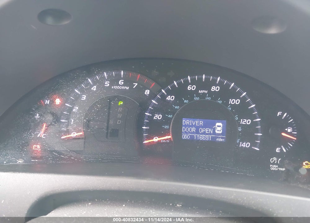 2010 TOYOTA CAMRY XLE VIN: 4T1BF3EK3AU116723