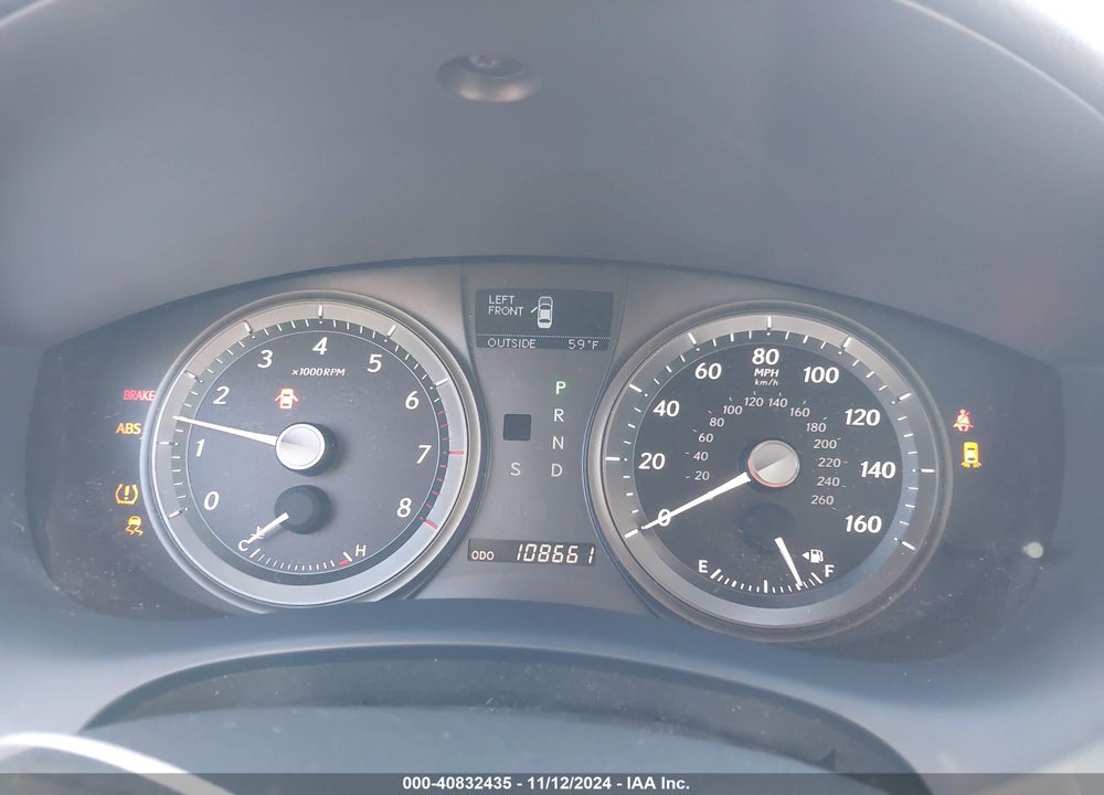 2008 LEXUS ES 350 VIN: JTHBJ46GX82167529