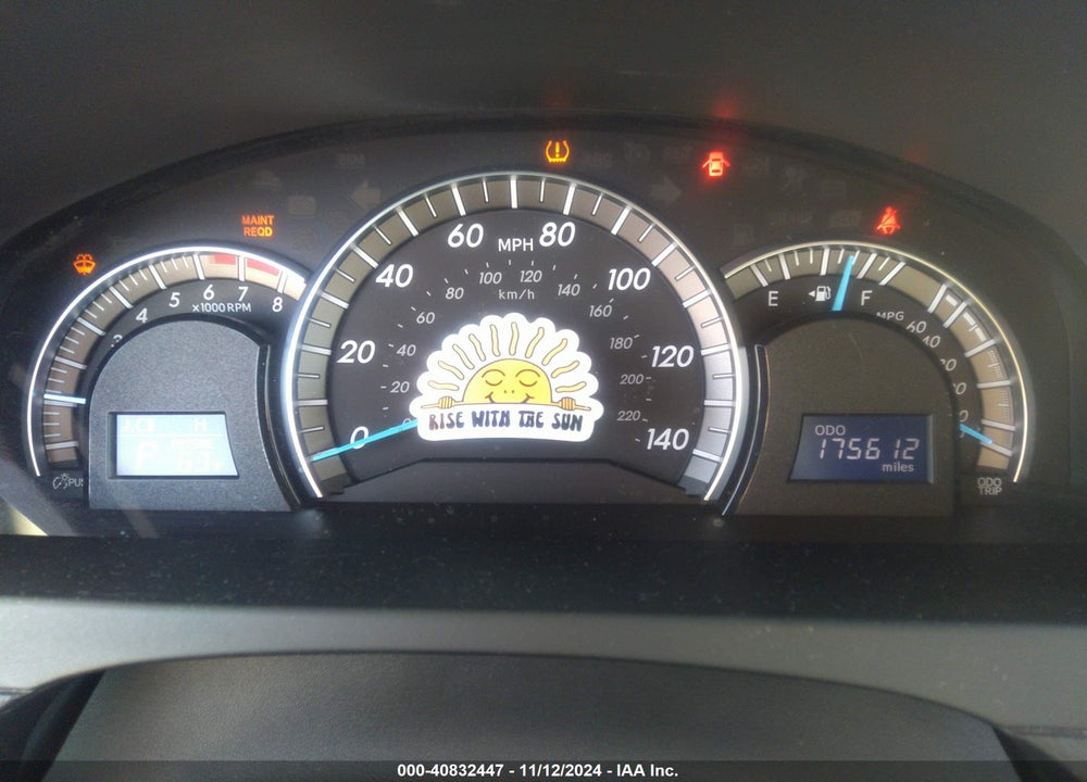 2013 TOYOTA CAMRY SE VIN: 4T1BF1FK8DU223533