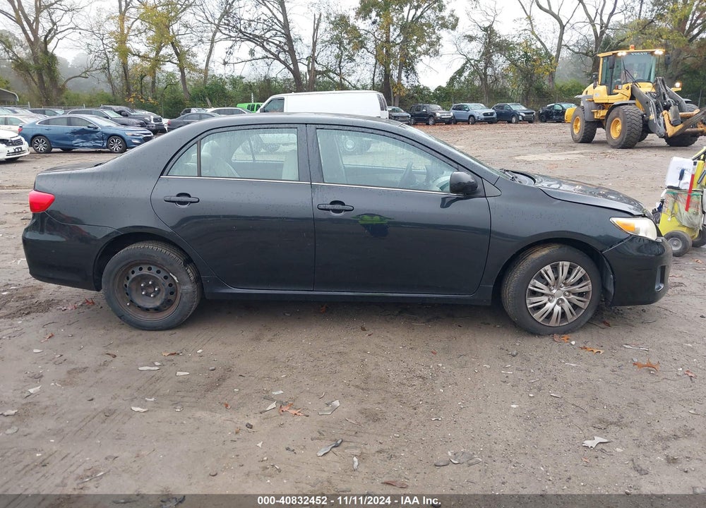 2013 TOYOTA COROLLA LE VIN: 5YFBU4EE1DP103416