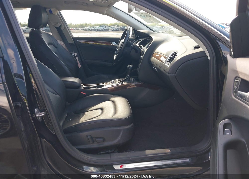 2012 AUDI A4 2.0T PREMIUM VIN: WAUFFAFL4CA115342