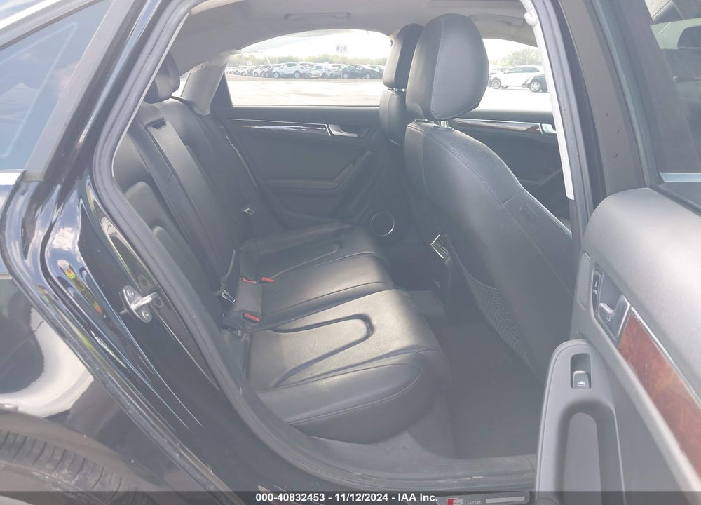 2012 AUDI A4 2.0T PREMIUM VIN: WAUFFAFL4CA115342