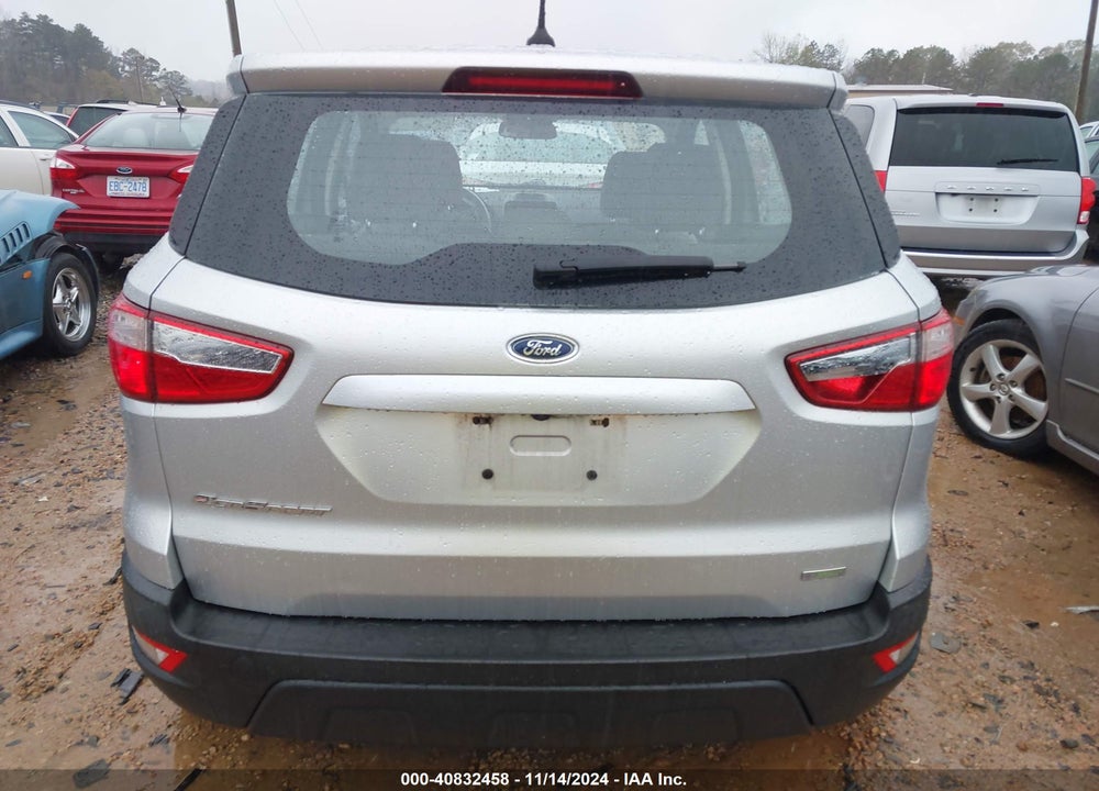 2018 FORD ECOSPORT S VIN: MAJ3P1RE1JC189499