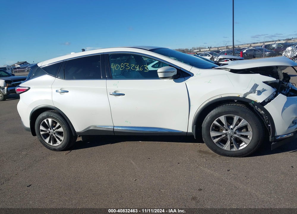 2017 NISSAN MURANO S VIN: 5N1AZ2MH0HN172402