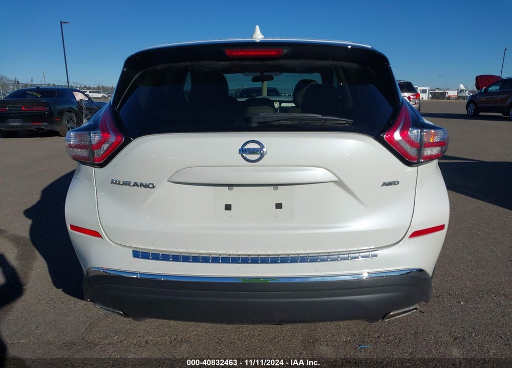 2017 NISSAN MURANO S VIN: 5N1AZ2MH0HN172402