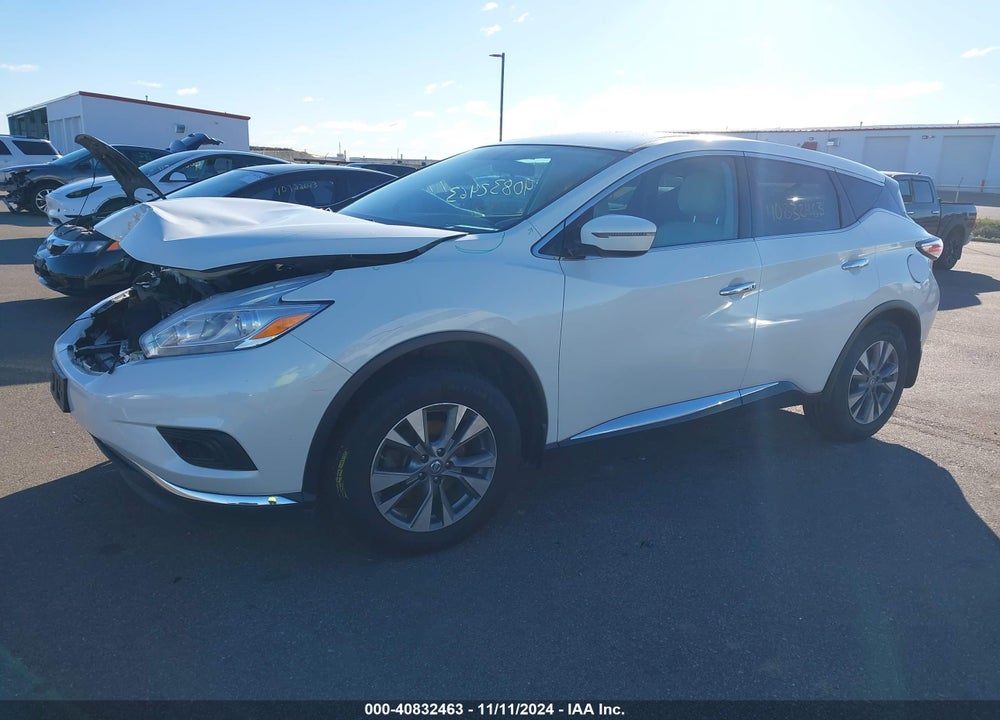 2017 NISSAN MURANO S VIN: 5N1AZ2MH0HN172402