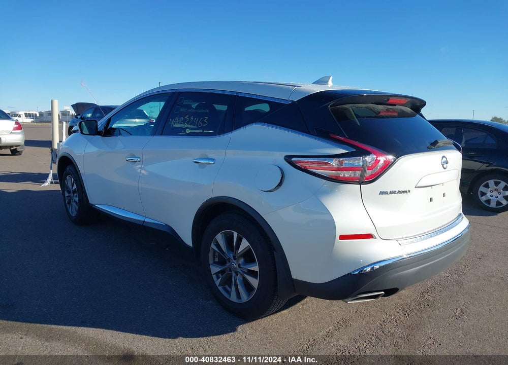 2017 NISSAN MURANO S VIN: 5N1AZ2MH0HN172402