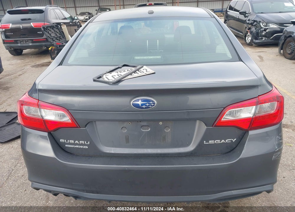 2019 SUBARU LEGACY VIN: 4S3BNAB63K3004336