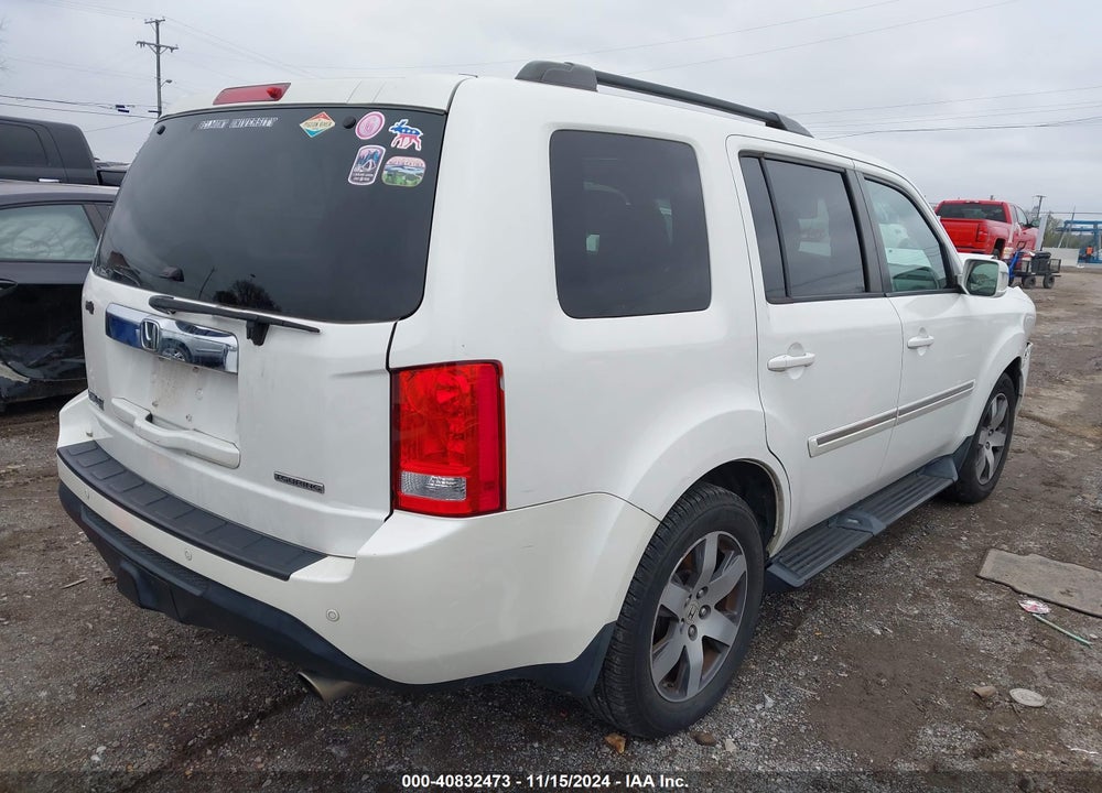 2012 HONDA PILOT TOURING VIN: 5FNYF3H94CB028301