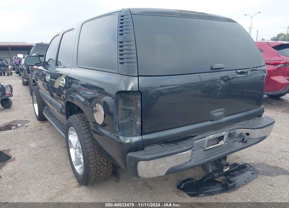2003 CHEVROLET TAHOE LS VIN: 1GNEC13Z73R231031