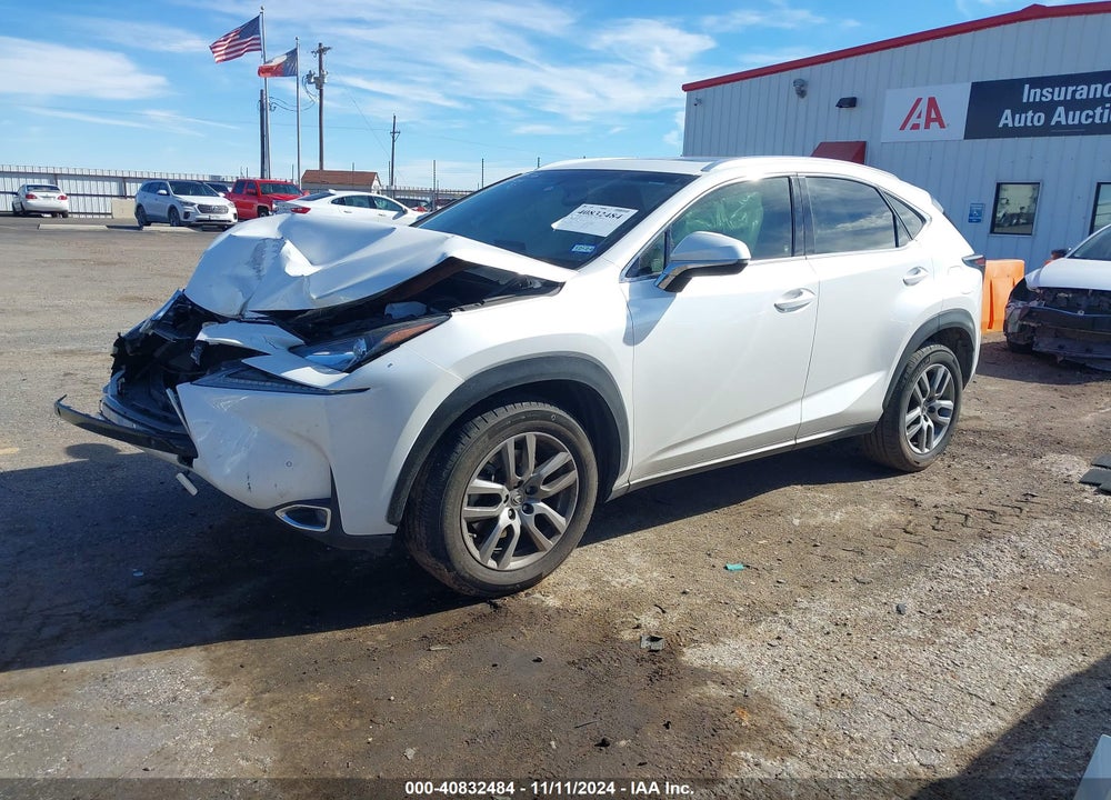 2016 LEXUS NX 200T VIN: JTJYARBZ0G2025251