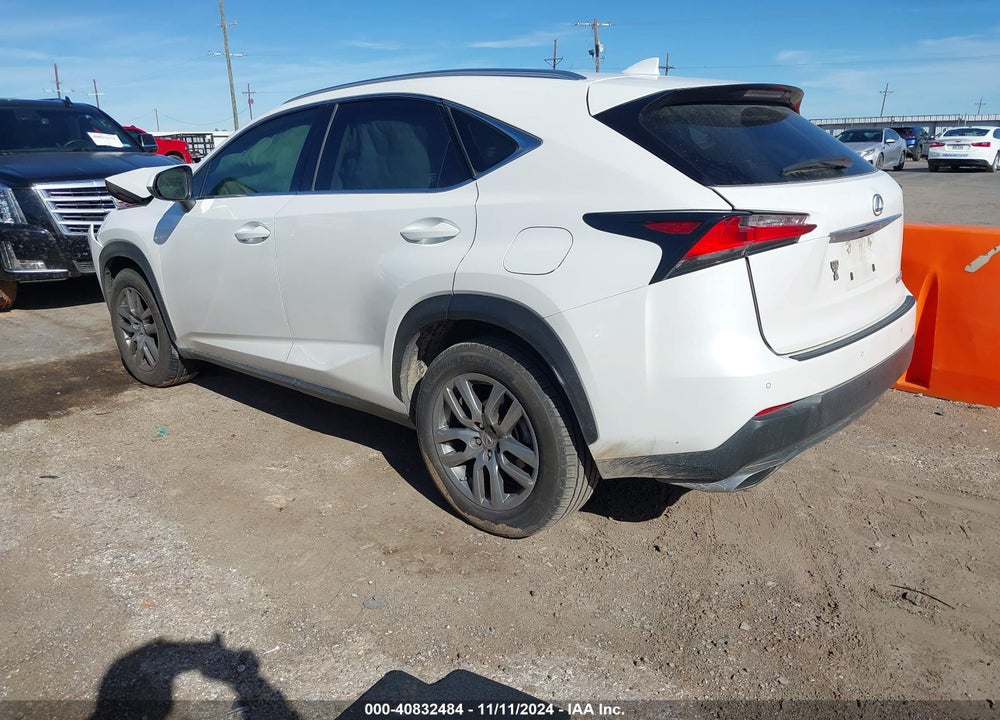 2016 LEXUS NX 200T VIN: JTJYARBZ0G2025251