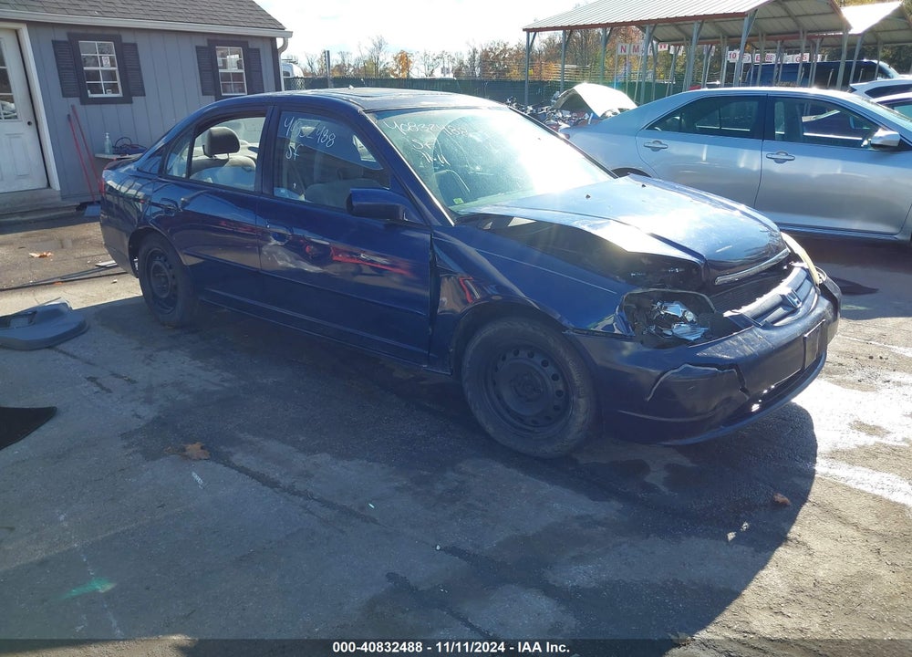 2003 HONDA CIVIC EX VIN: 1HGES26783L024860