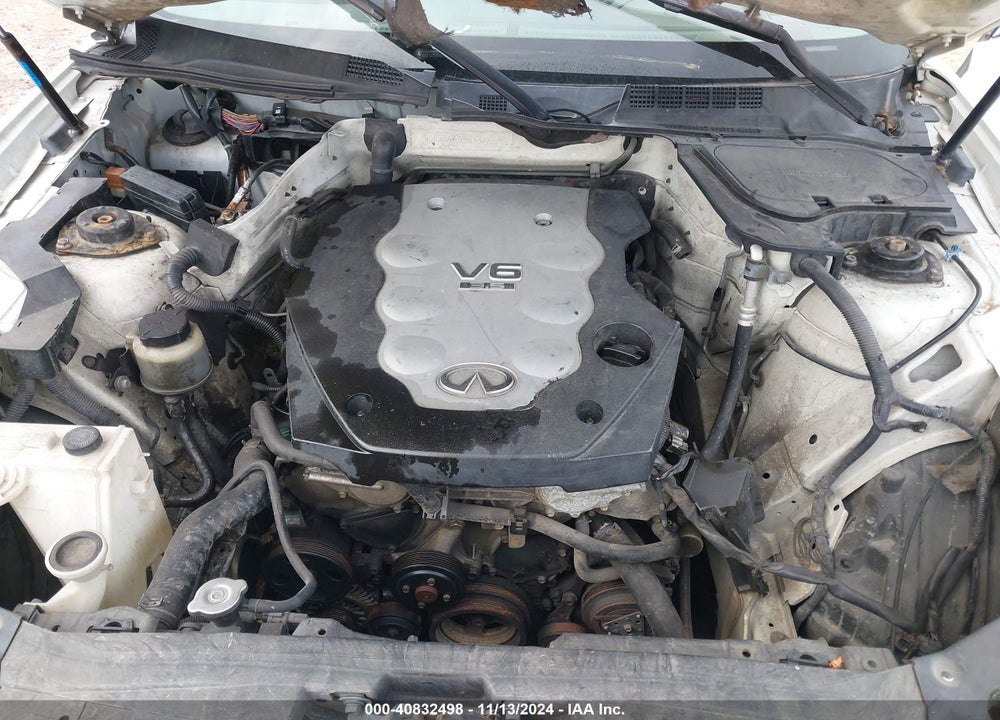 2005 INFINITI FX35 VIN: JNRAS08U75X109902