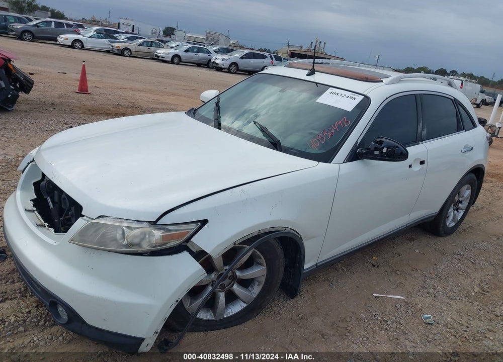 2005 INFINITI FX35 VIN: JNRAS08U75X109902