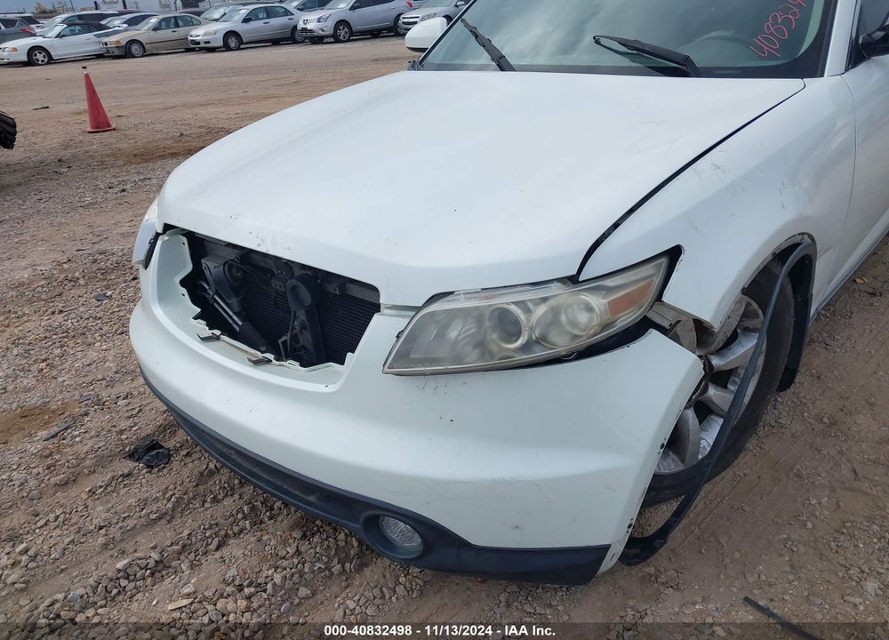 2005 INFINITI FX35 VIN: JNRAS08U75X109902