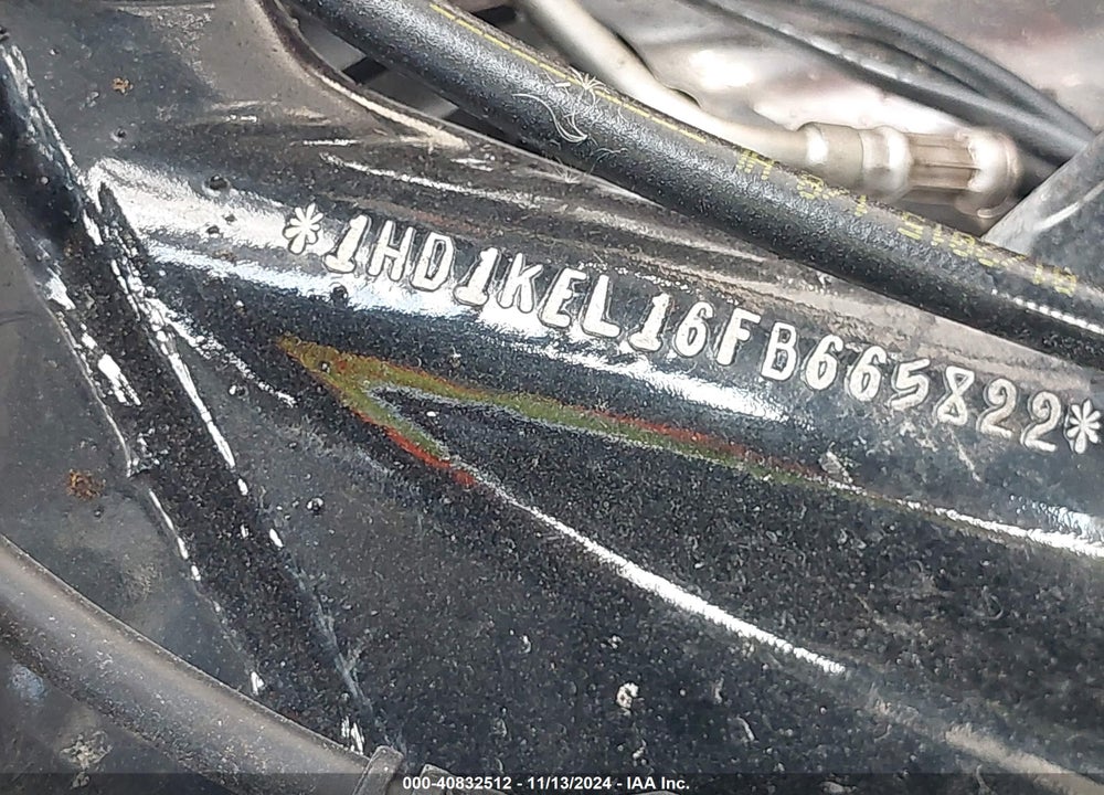2015 HARLEY-DAVIDSON FLHTK ULTRA LIMITED VIN: 1HD1KEL16FB665822