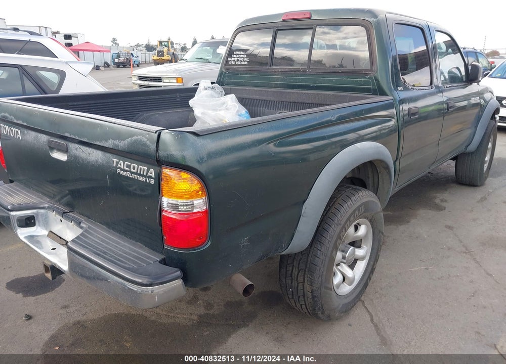 2002 TOYOTA TACOMA PRERUNNER V6 VIN: 5TEGN92N42Z895802