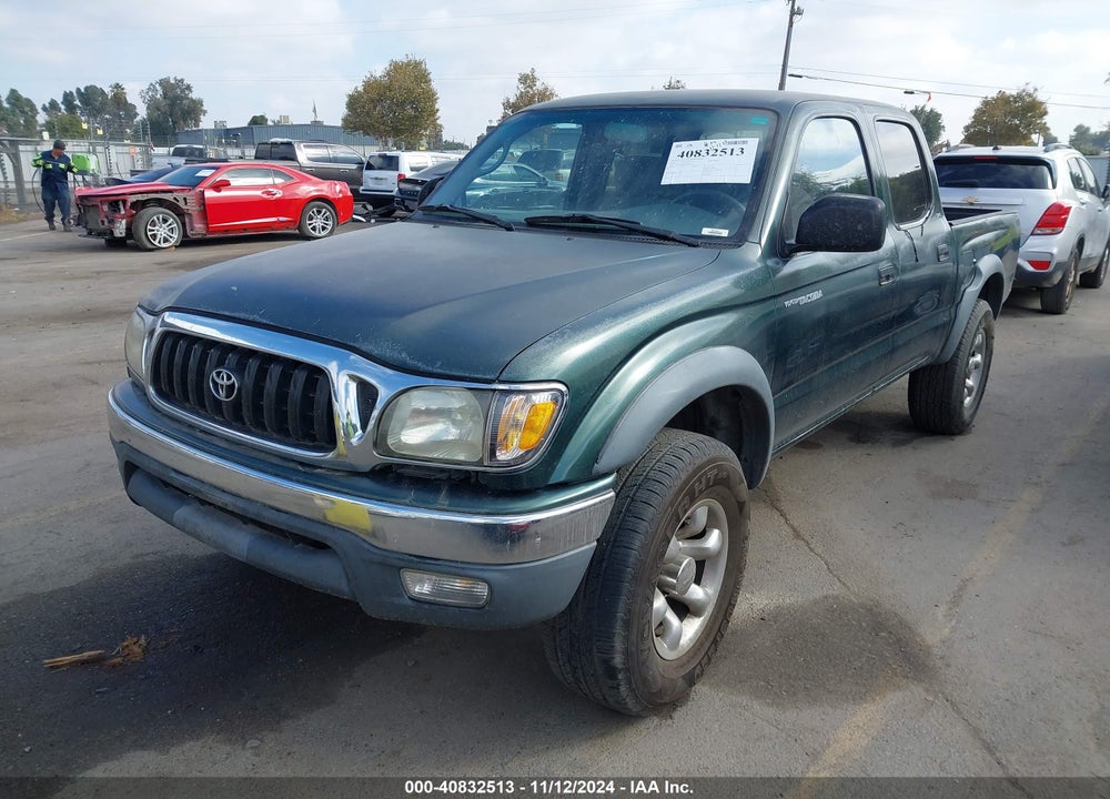2002 TOYOTA TACOMA PRERUNNER V6 VIN: 5TEGN92N42Z895802