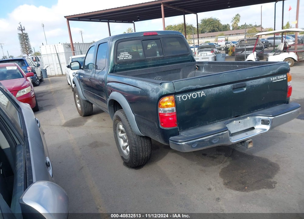 2002 TOYOTA TACOMA PRERUNNER V6 VIN: 5TEGN92N42Z895802