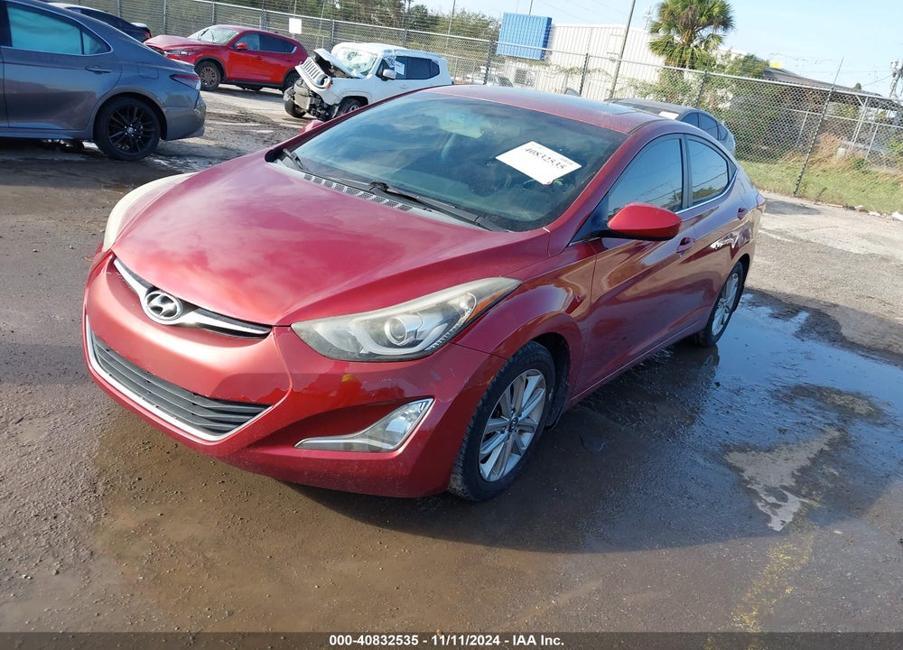 2015 HYUNDAI ELANTRA SE VIN: 5NPDH4AE4FH571823