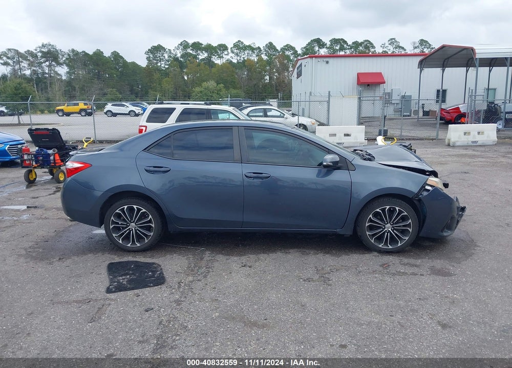 2015 TOYOTA COROLLA S PLUS VIN: 2T1BURHE8FC378535