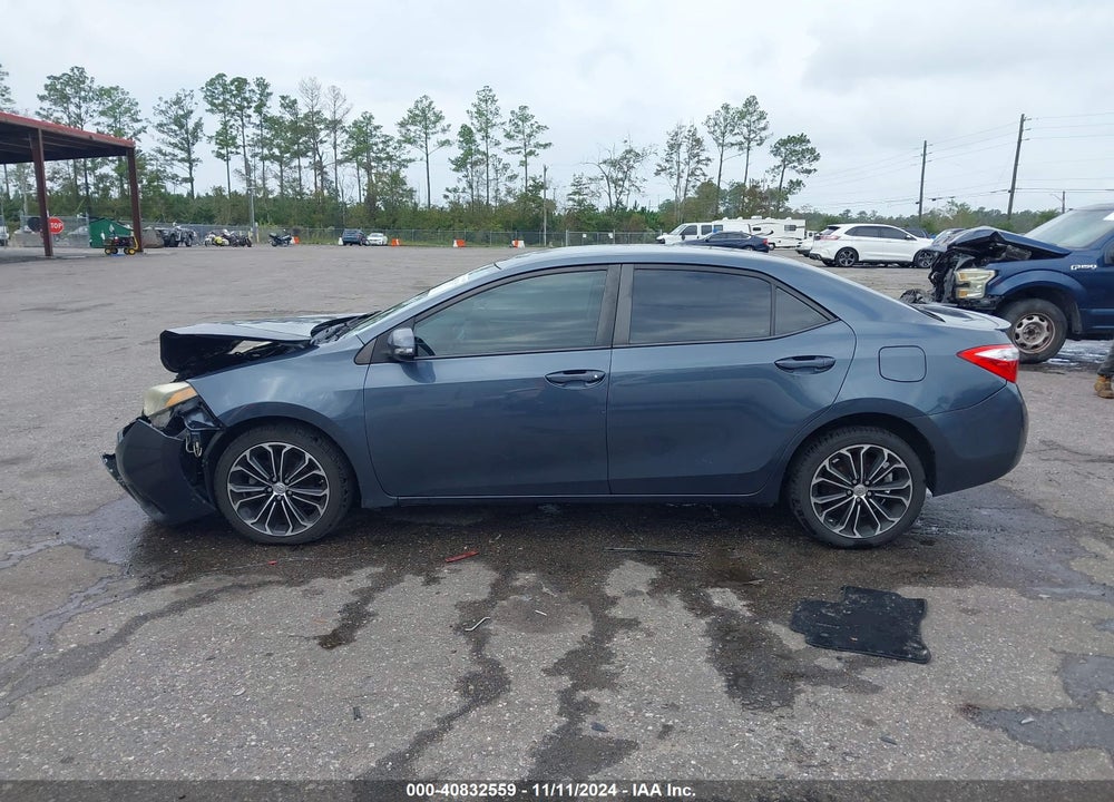 2015 TOYOTA COROLLA S PLUS VIN: 2T1BURHE8FC378535