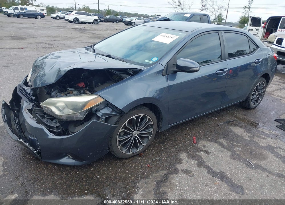 2015 TOYOTA COROLLA S PLUS VIN: 2T1BURHE8FC378535