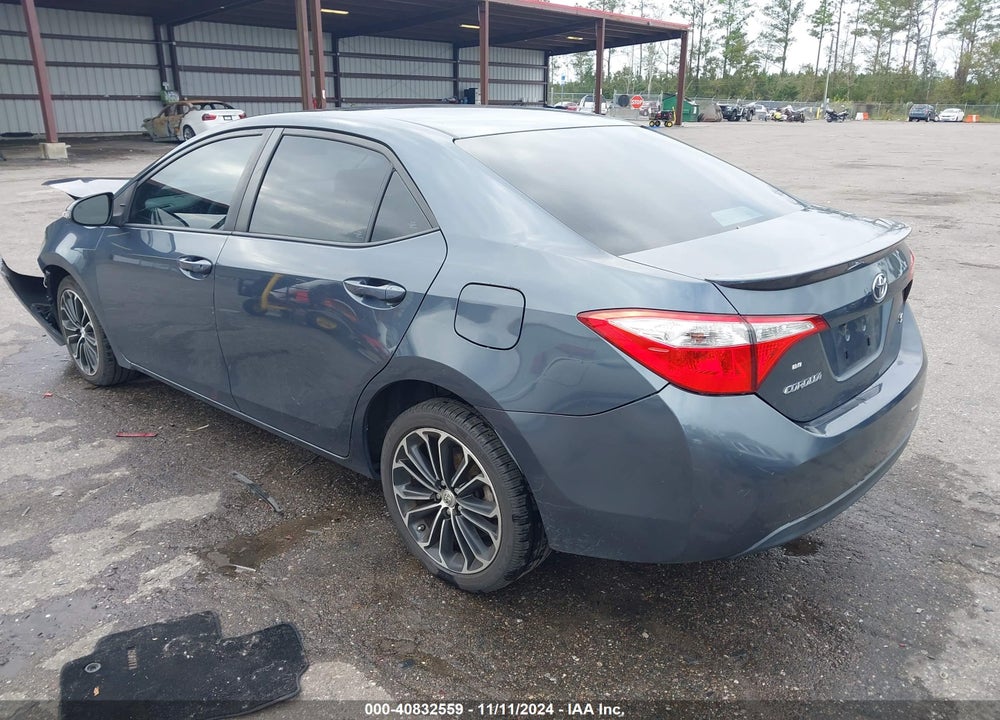 2015 TOYOTA COROLLA S PLUS VIN: 2T1BURHE8FC378535