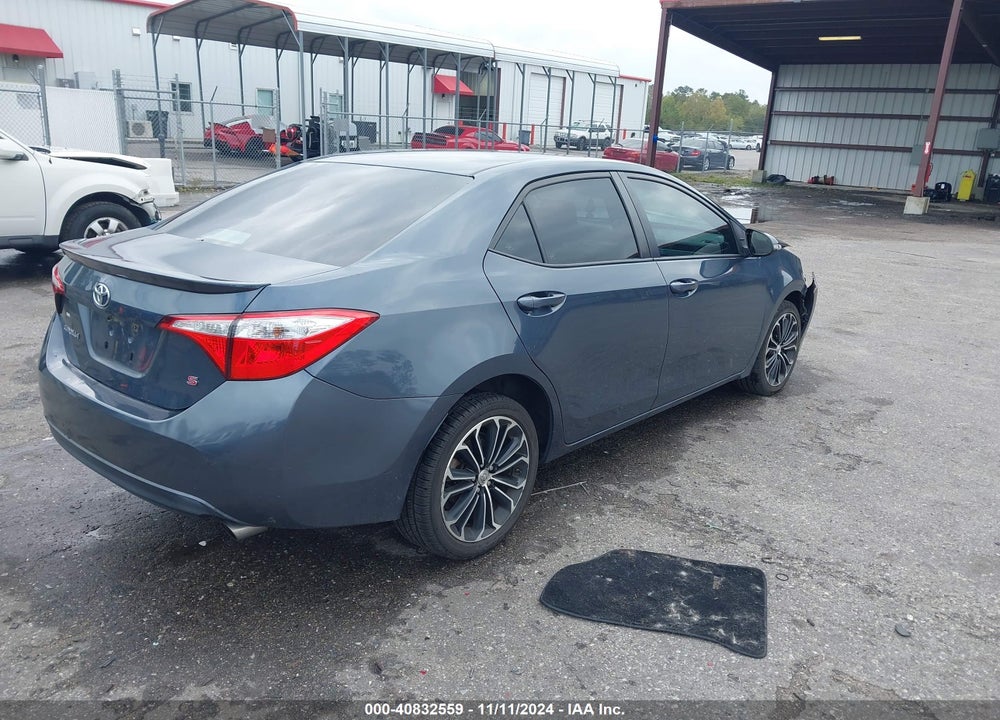 2015 TOYOTA COROLLA S PLUS VIN: 2T1BURHE8FC378535